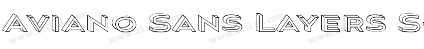 Aviano Sans Layers S字体转换